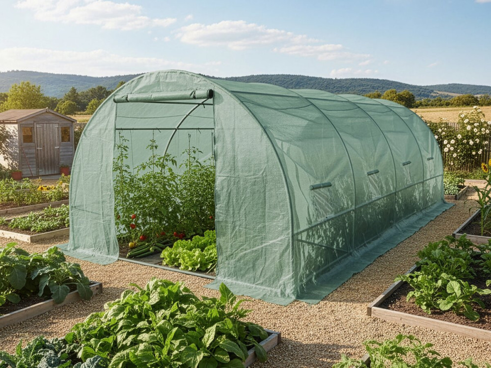 "Lys" Tuintunnelkas - 18 m² - 140g - Groen