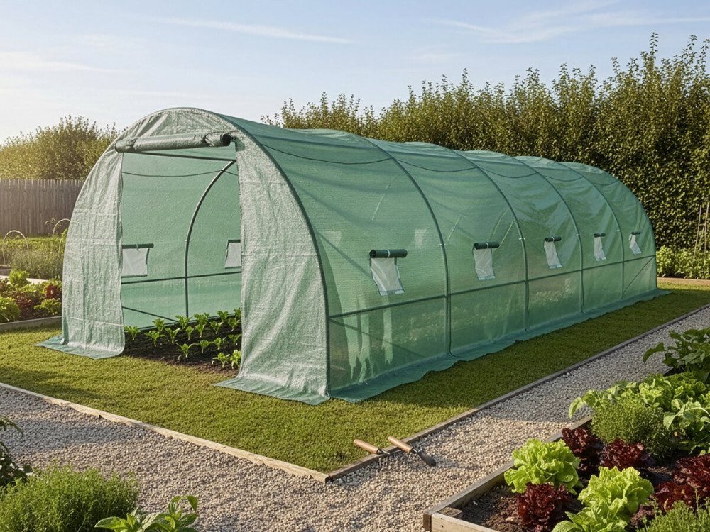 "Lys" Tuintunnelkas - 24 m² - 140g - Groen