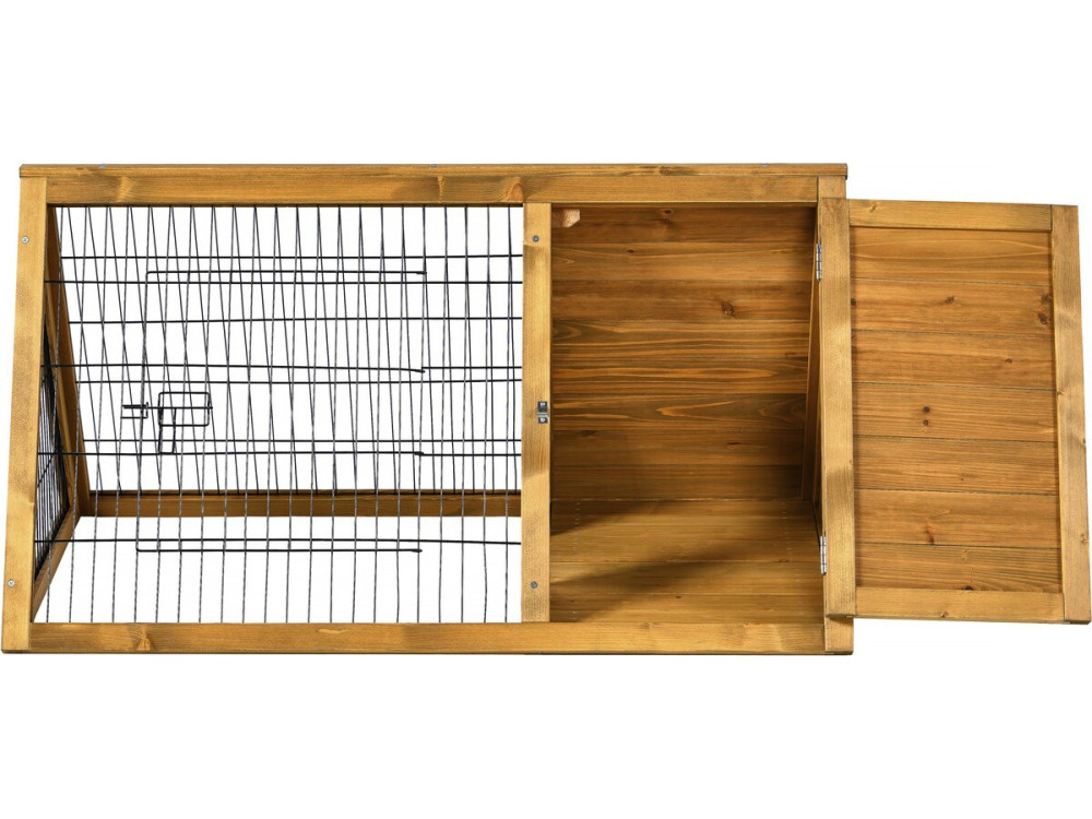 Biscotte" hok - 100 x 62 x 52 cm - Bruin