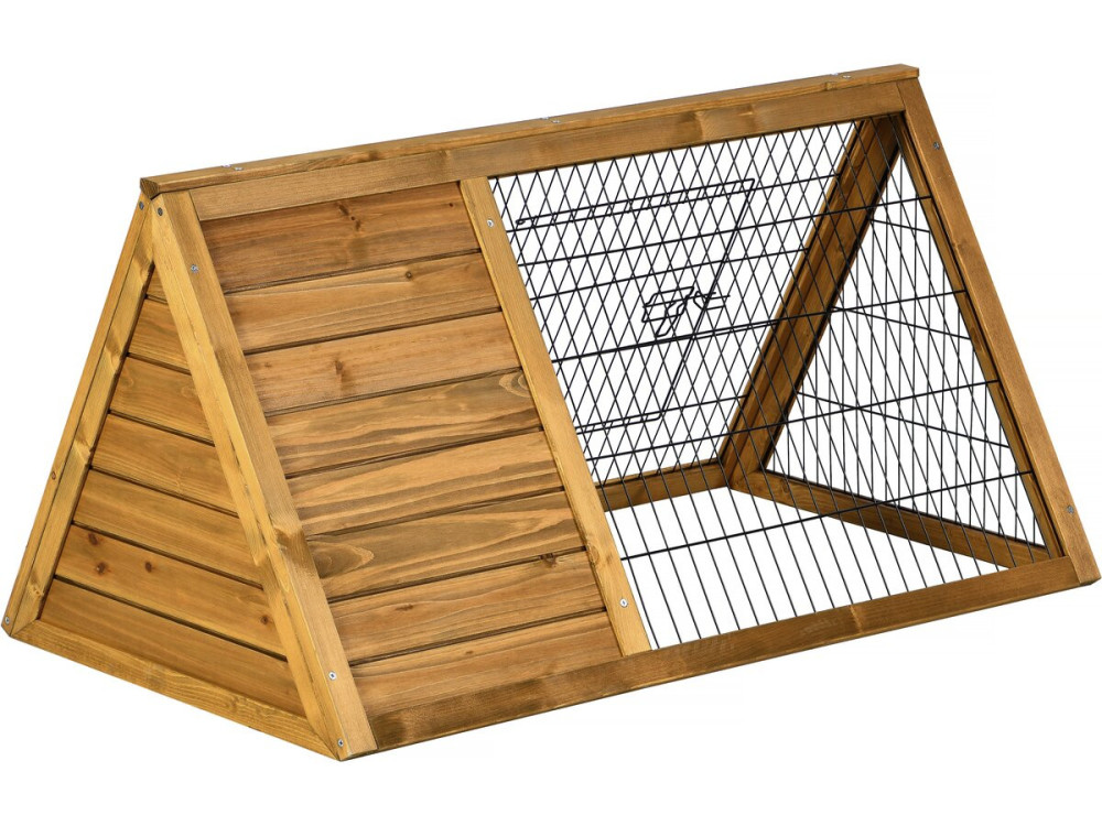 Biscotte" hok - 100 x 62 x 52 cm - Bruin
