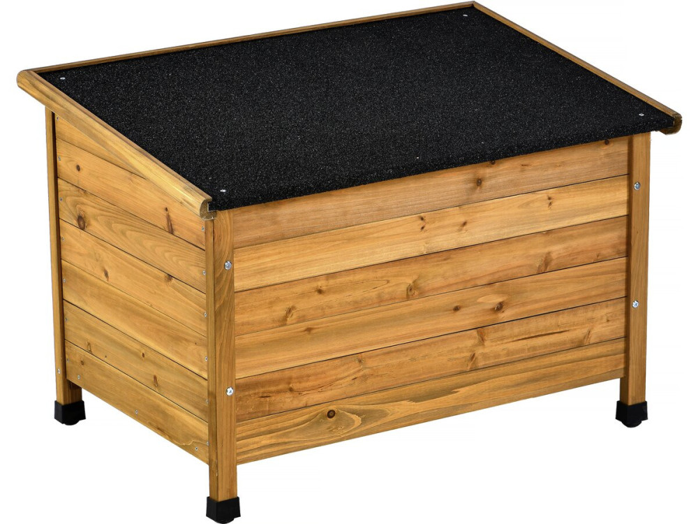 Max" houten hondenhok - 85 x 57 x 58 cm - Bruin