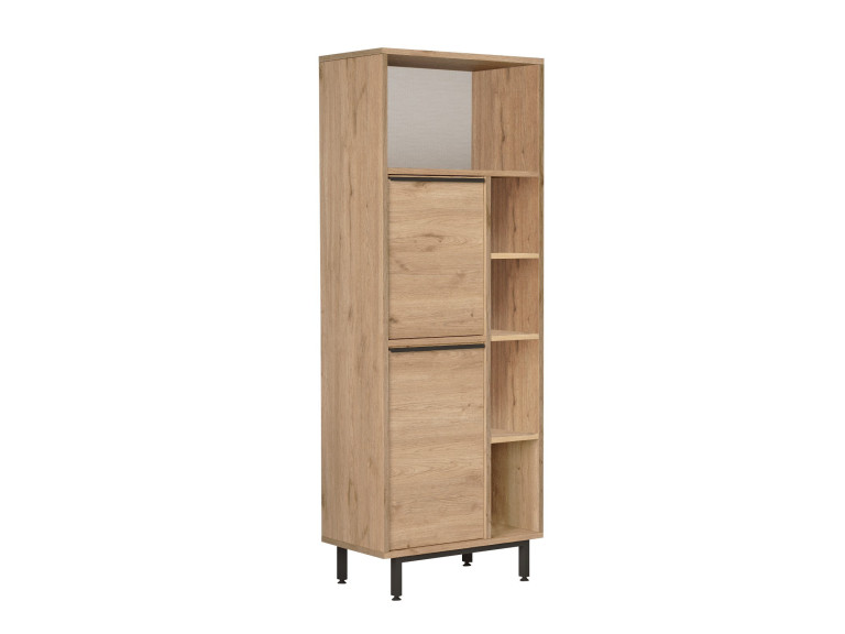 Houten badkamermeubel "ON10C" - 60 x 46 x 161 cm - Bruin