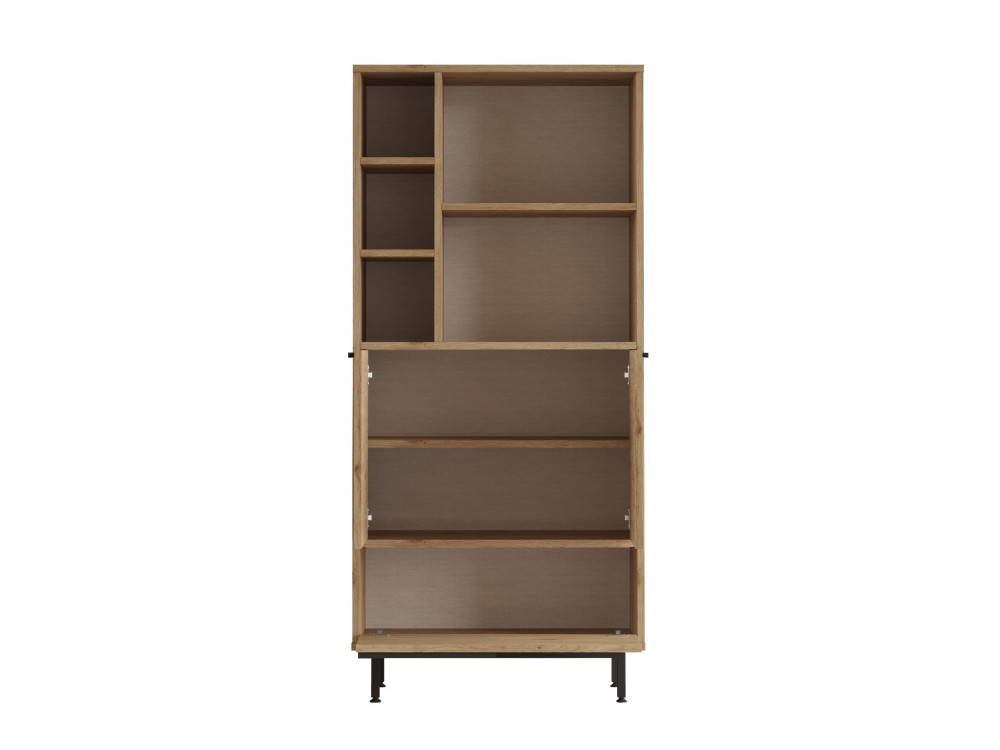 Houten kledingkast "Calvin" - 74 x 35 x 161 cm - Bruin