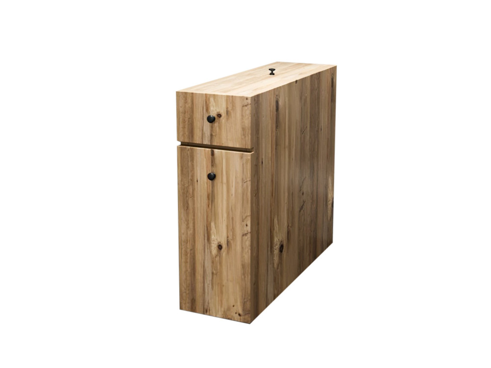 Houten badmeubel "Calencia" - 20 x 60 x 55 cm - Bruin