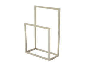 Gediz" metalen handdoekenrek - 25 x 60 x 90 cm - Taupe