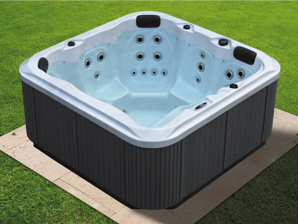 Spa led " Floria " - 6 plaatsen - 2.00 x 2.00 x 0.88 m
