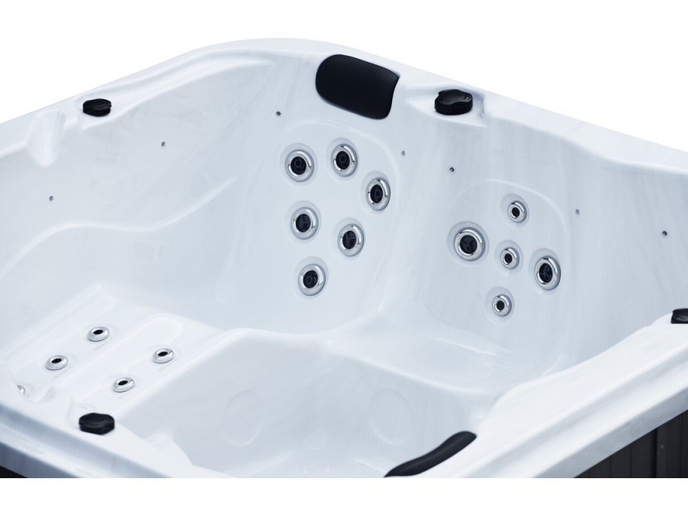 Spa led " Ornella " - 5 plaatsen - 2.15 x 2.15 x 0.88 m
