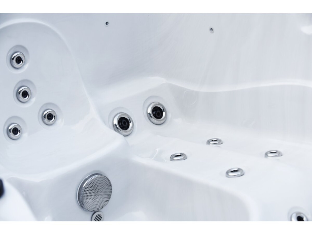 Spa led " Ornella " - 5 plaatsen - 2.15 x 2.15 x 0.88 m