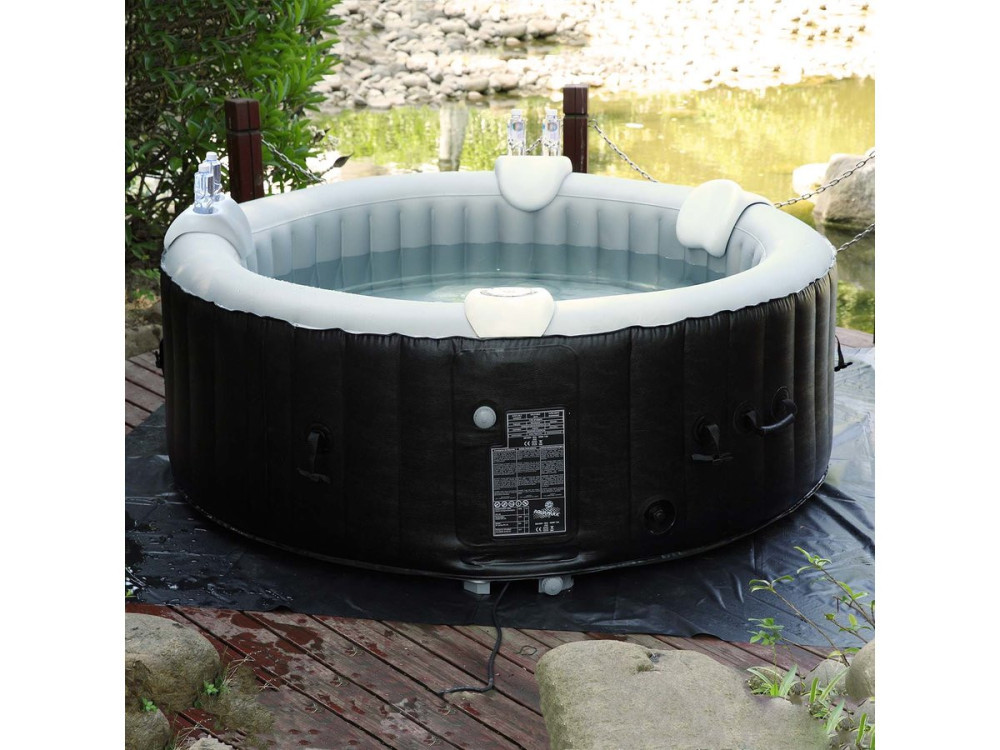 Set van 2 hoofdsteunen en 1 bekerhouder voor jacuzzi spa