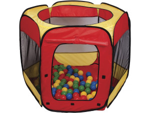 Ballenbak tent met 100 ballen
