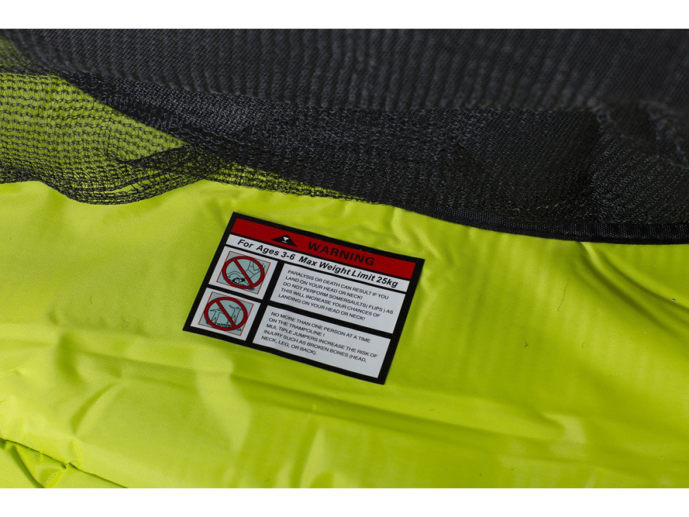 Trampoline buiten outdoor mini-trampoline "Mini Yoopi" - Ø 140 cm - Groen