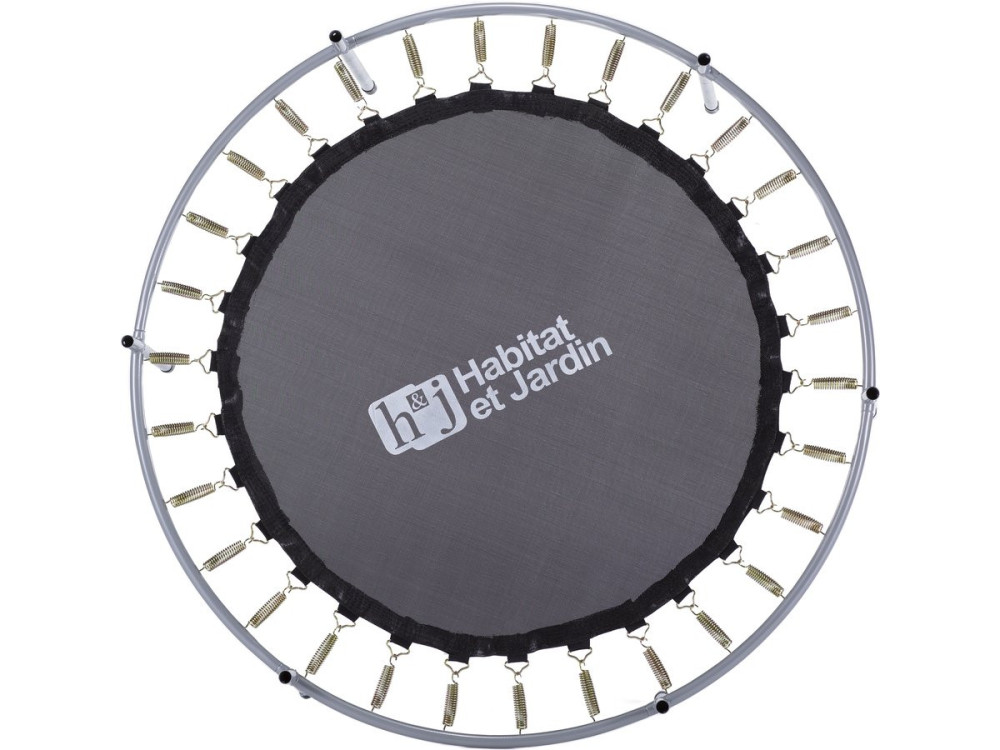 Trampoline buiten outdoor mini-trampoline "Mini Yoopi" - Ø 140 cm - Groen