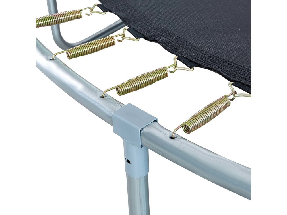 Trampoline buitenspeelgoed "Joycy" - Ø 4,27 m - Met veiligheidsnet + ladder + beschermhoes + verankeringsset