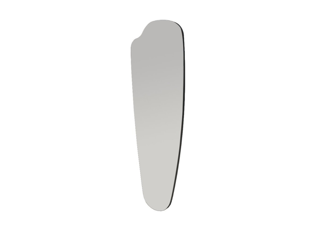 Reos" houten psyche spiegel - 40 x 120 cm - Transparant