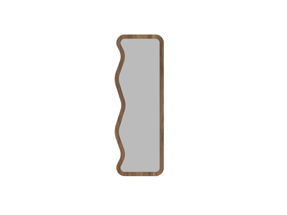 Houten spiegel "Asel" - 50 x 160 cm - Bruin