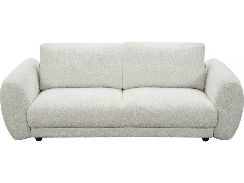"Saint Germain S" Chenille Stof Rechte Bank - 3 Zits - Beige