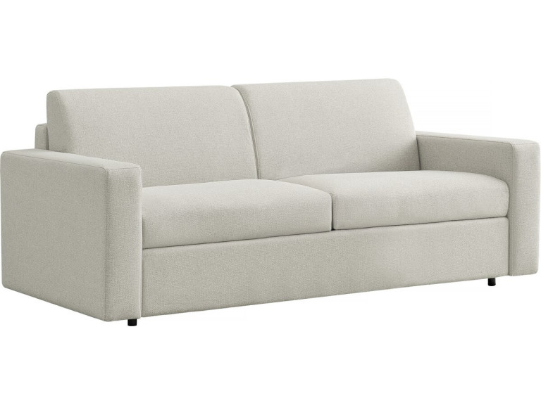 Diana" stoffen slaapbank - 140 cm slaap - 3 zits - Beige