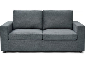 Stoffen slaapbank "Elena" - 3 zits - 140 cm slaap - Grijs