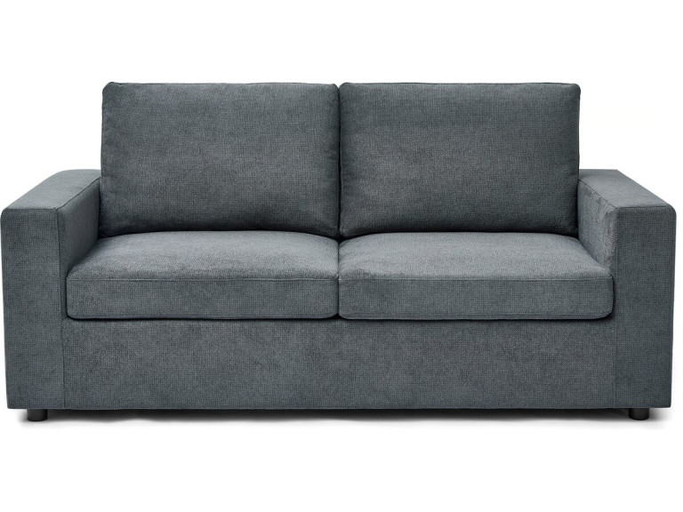 Stoffen slaapbank "Elena" - 3 zits - 140 cm slaap - Grijs