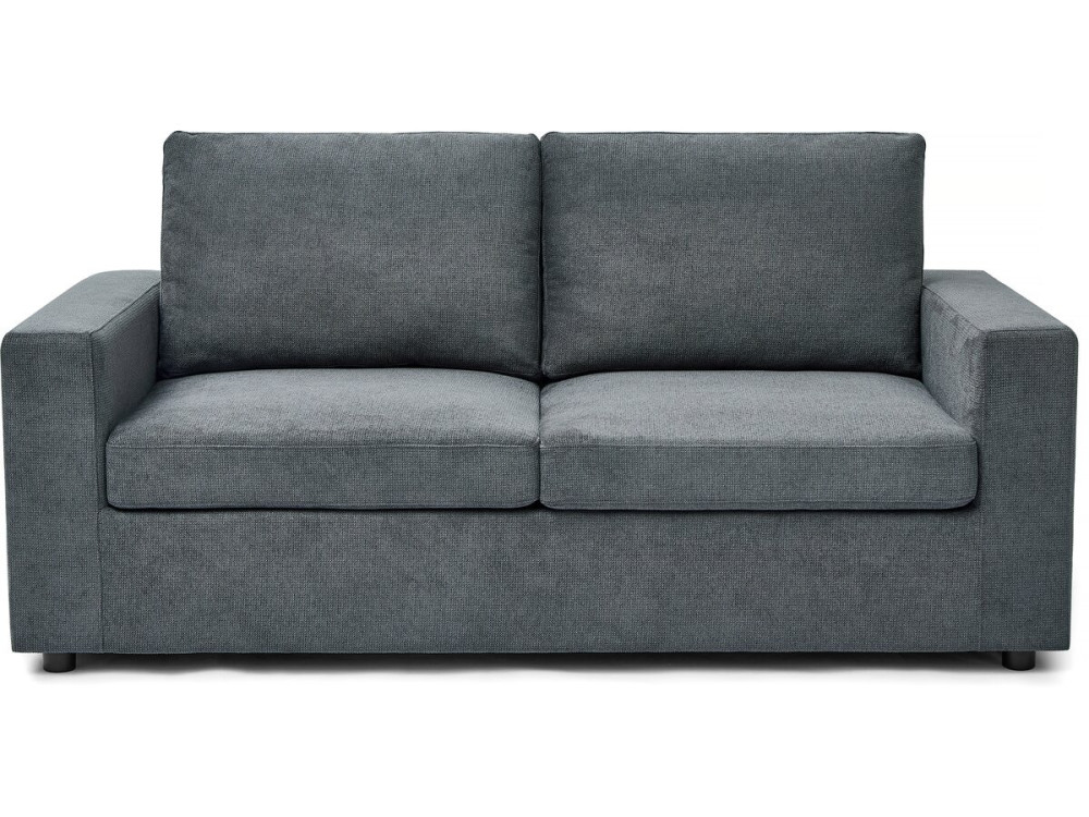 Stoffen slaapbank "Elena" - 3 zits - 140 cm slaap - Grijs