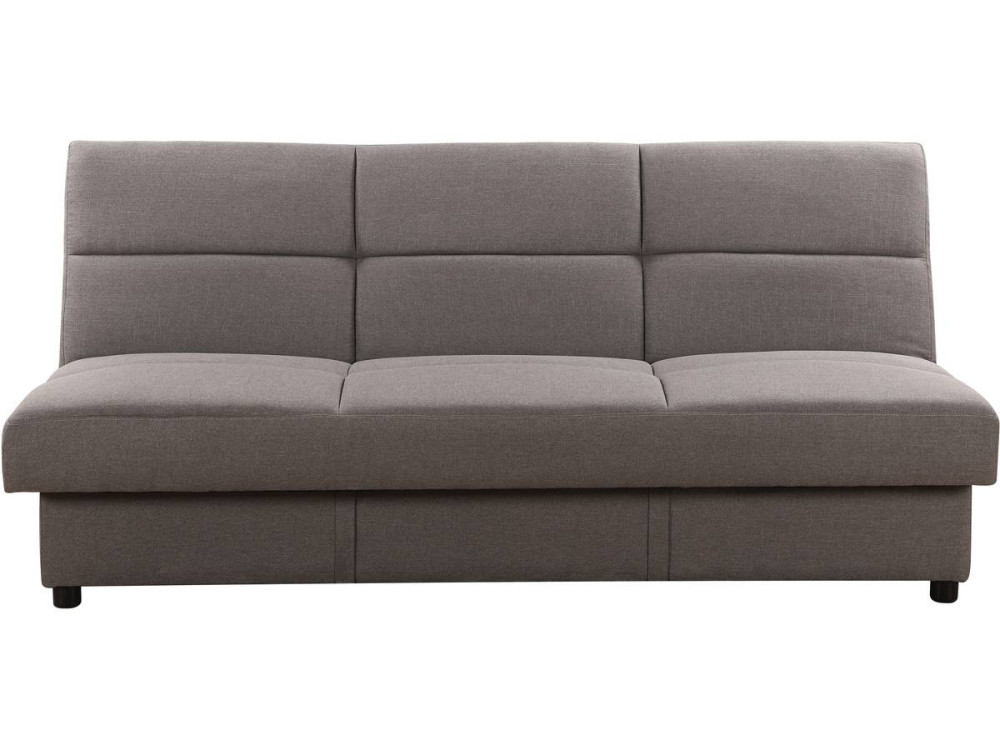 Bank slaapbank bankstel "Enzo" - 185 x 84 x 85 cm - 3 zits - Grijs
