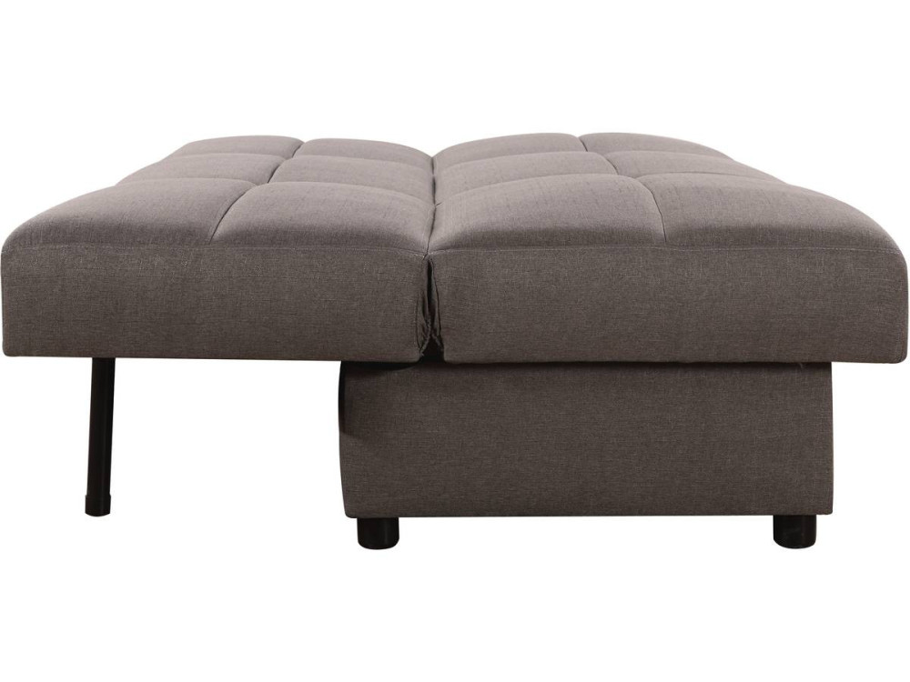 Bank slaapbank bankstel "Enzo" - 185 x 84 x 85 cm - 3 zits - Grijs