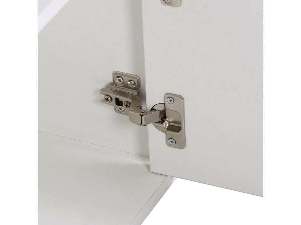 Salontafel "Melinda" - Wit / eiken