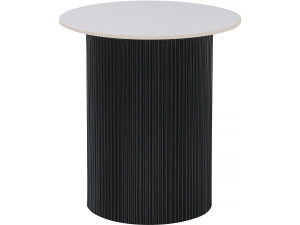 "Eclat" keramische bijzettafel, nachtkastje, 50 x 50 x 55 cm - Wit