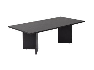 Houten salontafel "Sabin" - 60 x 119 x 40 cm - Zwart hout