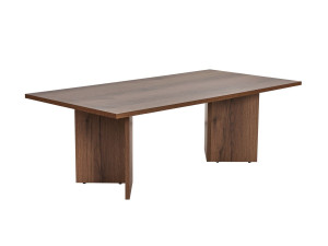 Houten salontafel "Sabin" - 60 x 119 x 40 cm - Walnoot