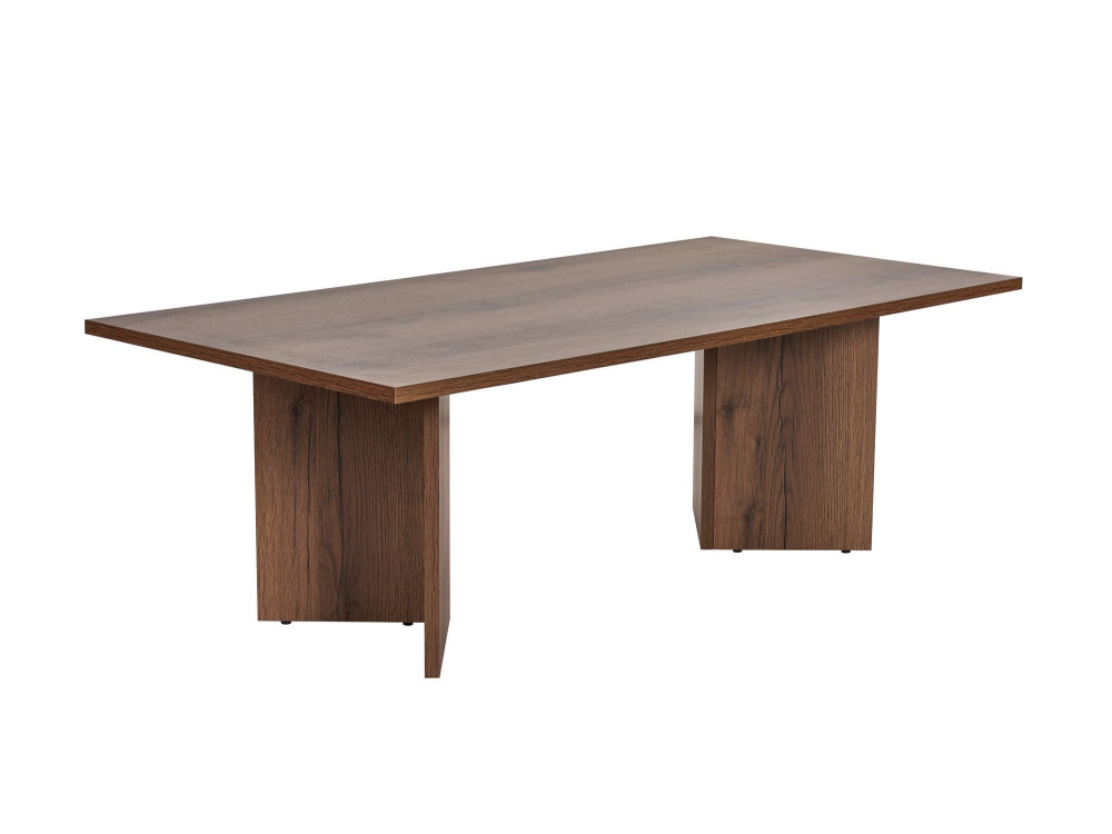 Houten salontafel "Sabin" - 60 x 119 x 40 cm - Walnoot