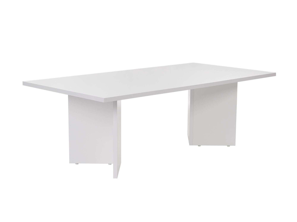 Houten salontafel "Sabin" 119 x 60 x 40 cm - Wit