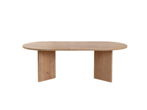 Houten salontafel "Sand" - 60 x 119 x 40 cm - Saffier Eiken
