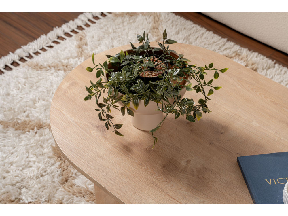 Houten salontafel "Sand" - 60 x 119 x 40 cm - Saffier Eiken