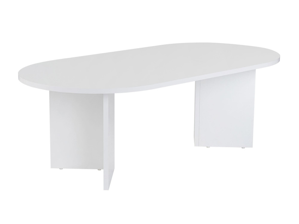 Houten salontafel "Sand" - 60 x 119 x 40 cm - Wit