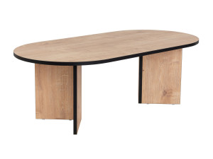 Houten salontafel "Sable" 119 x 60 x 40 cm - Saffier eik