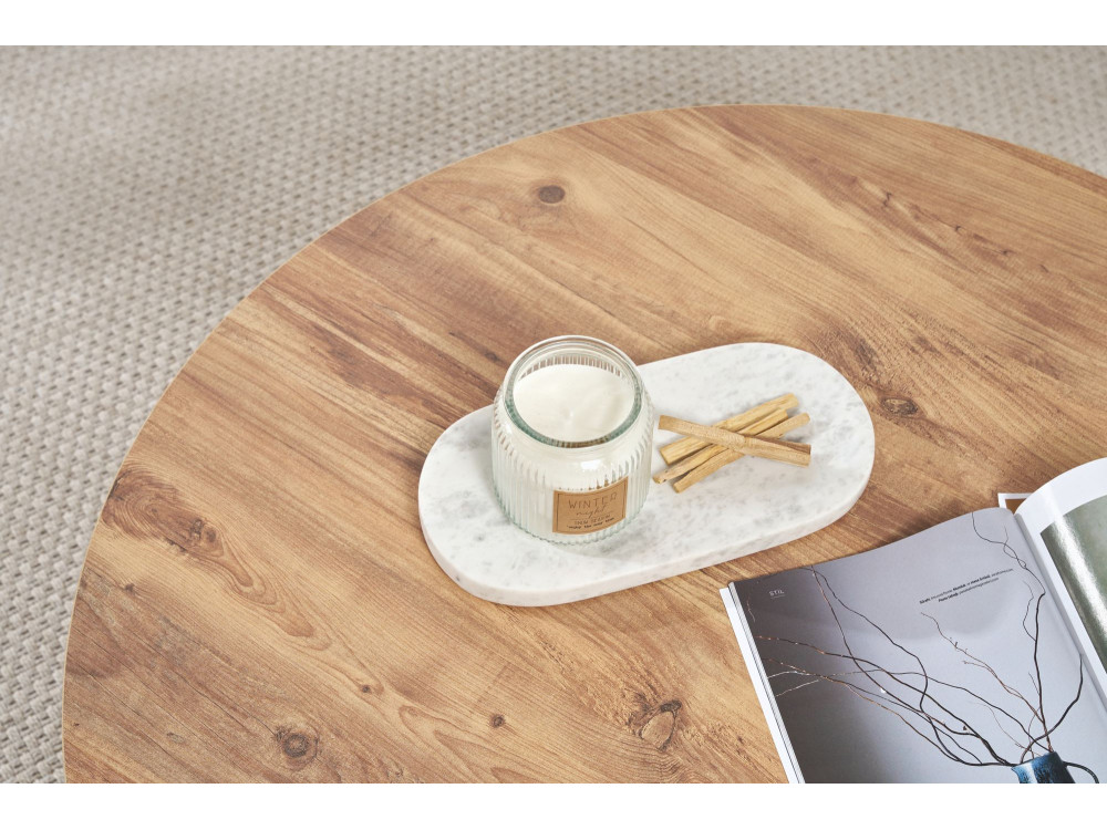 Houten salontafel "Sun" - 90 x 90 x 40 cm - Atlantische den