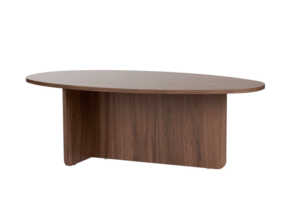 Houten salontafel "Orba" - 120 x 65 x 40 cm - Notelaar