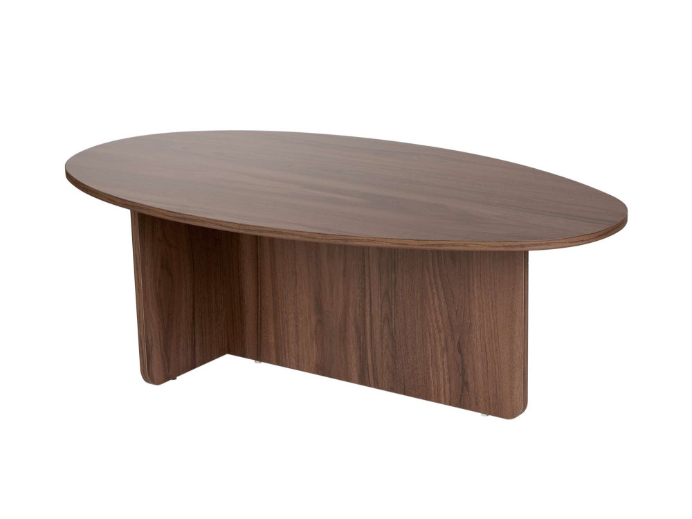 Houten salontafel "Orba" - 120 x 65 x 40 cm - Notelaar