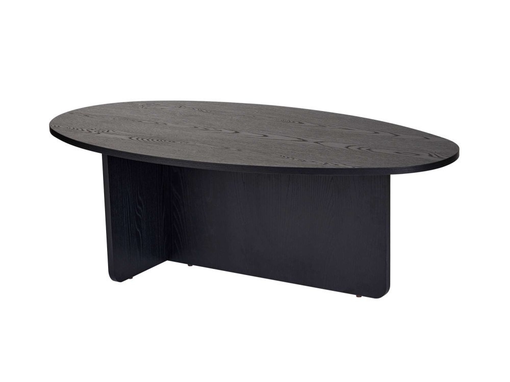 Houten salontafel "Orba" - 120 x 65 x 40 cm - Zwart hout