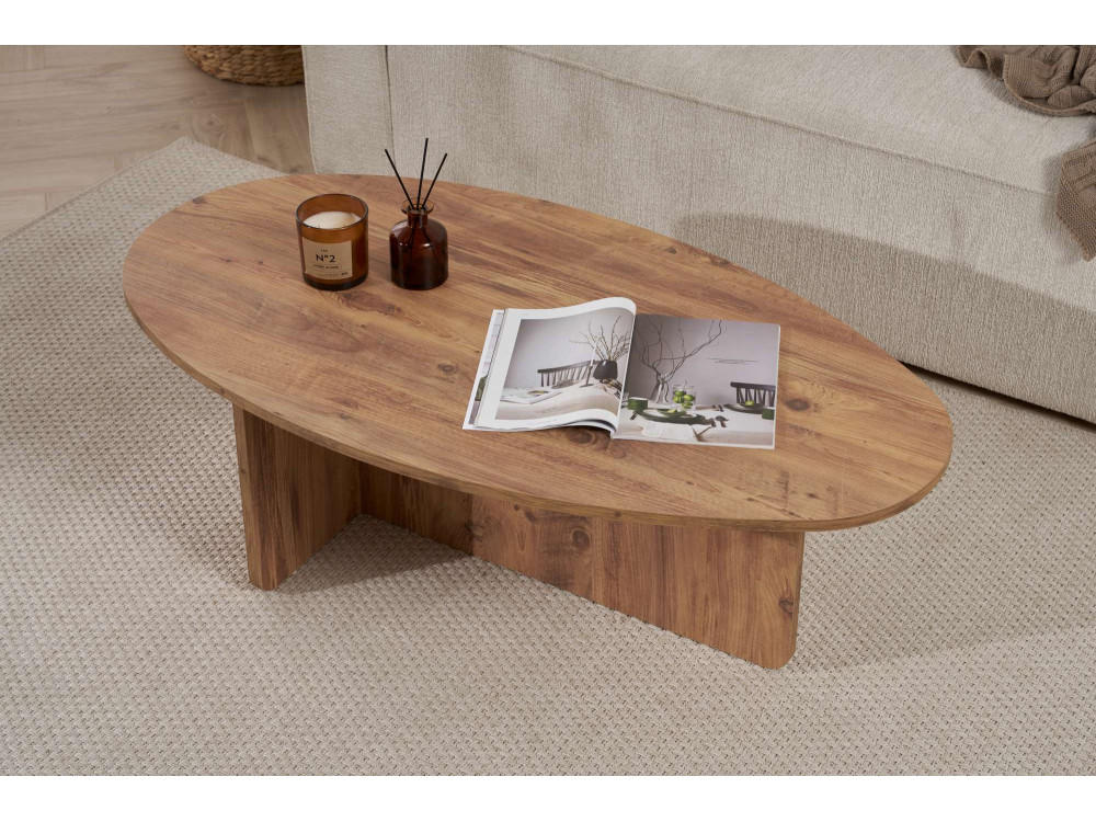 Houten salontafel "Orba" - 120 x 65 x 40 cm - Atlantic Pine