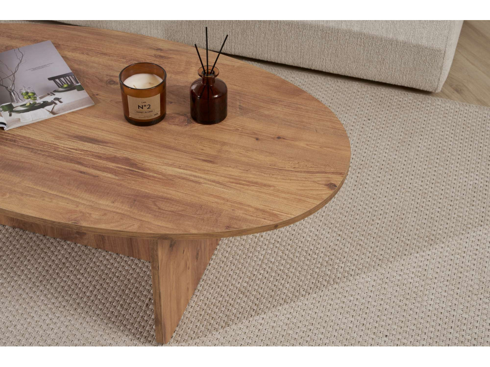 Houten salontafel "Orba" - 120 x 65 x 40 cm - Atlantic Pine