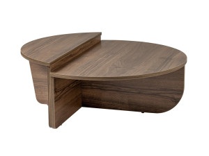 Houten salontafel "Orion" - 90 x 60 x 30 cm - Notelaar