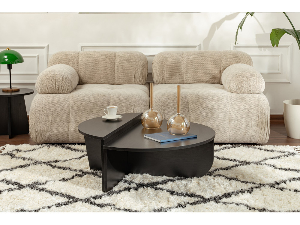Houten salontafel "Orion" - 90 x 60 x 30 cm - BoisNoir