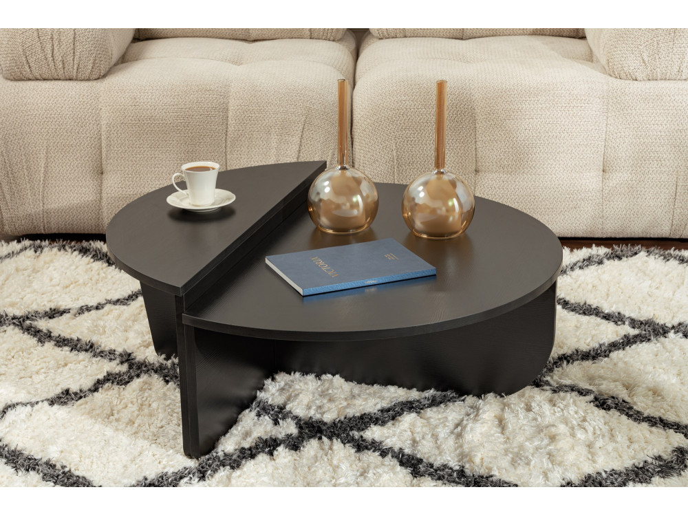 Houten salontafel "Orion" - 90 x 60 x 30 cm - BoisNoir