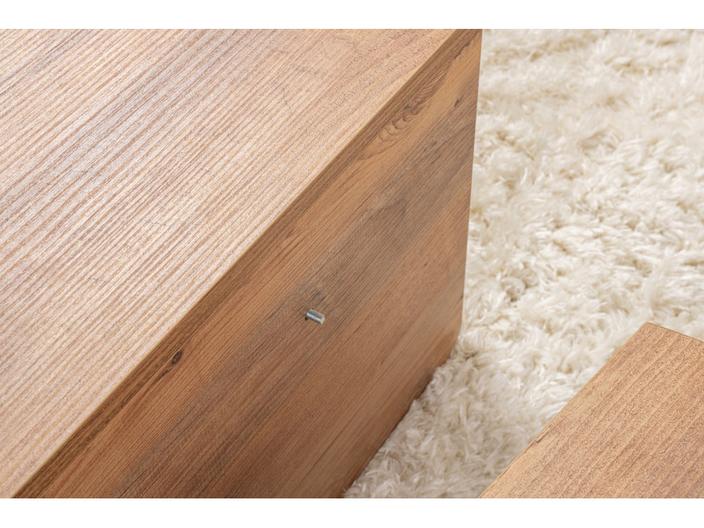 Houten salontafel "Orion" - 90 x 60 x 30 cm - Atlantic Pine