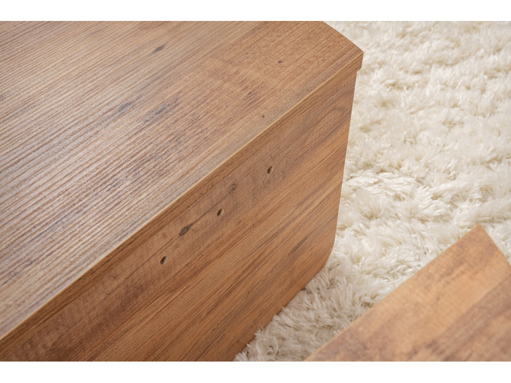 Houten salontafel "Orion" - 90 x 60 x 30 cm - Atlantic Pine