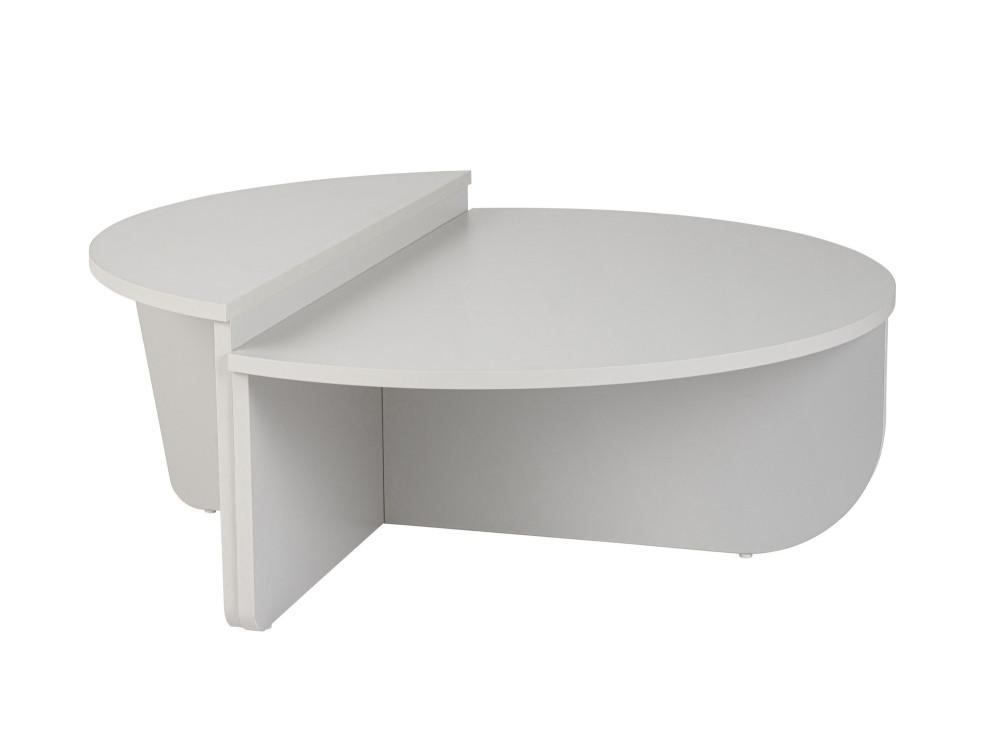 Houten salontafel "Orion" 90 x 60 x 30 cm - Grijs