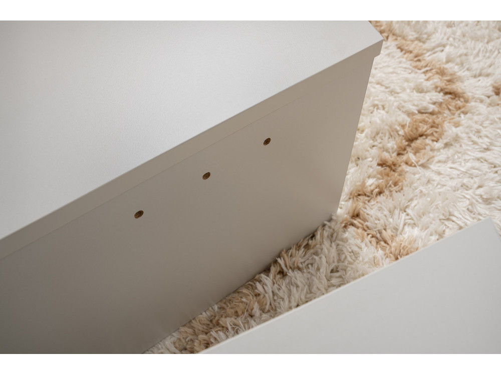 Houten salontafel "Orion" 90 x 60 x 30 cm - Grijs