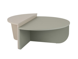 Houten salontafel "Orion" 90 x 60 x 30 cm - Essengroen